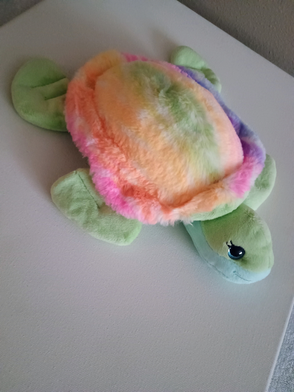 Douglas Cuddle Toys Nyla Rainbow Tie-Dye Sea Turtle Plush 12"